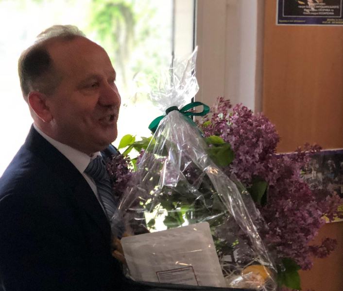 Володимир Мирославович приймає вітання